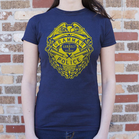 Grammar Police T-Shirt (Ladies)