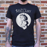 Hillary Clinton Pinocchio T-Shirt (Mens)