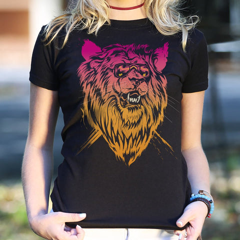 Lion-el Rich-eyes T-Shirt (Ladies)