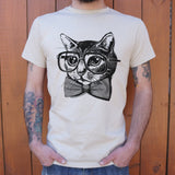 Nerd Cat T-Shirt (Mens)