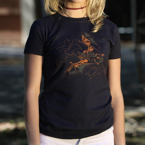 Polygon Bats T-Shirt (Ladies)