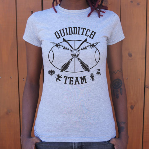 Quidditch Team Snitch T-Shirt (Ladies)