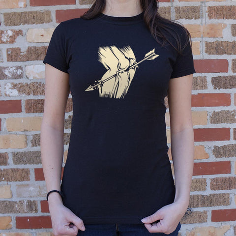 Arrow In The Knee T-Shirt (Ladies)