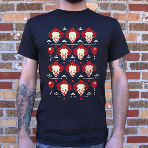 Ugly Clown Sweater T-Shirt (Mens)