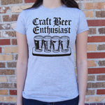 Craft Beer Enthusiast T-Shirt (Ladies)