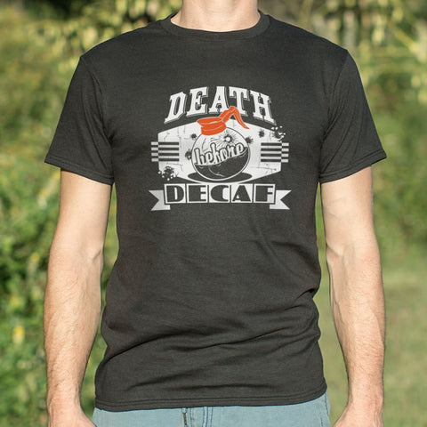 Death Before Decaf T-Shirt (Mens)