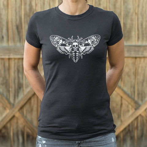 Death's Head Moth T-Shirt (Ladies)