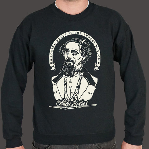 Charles Dickens Quote Sweater (Mens)