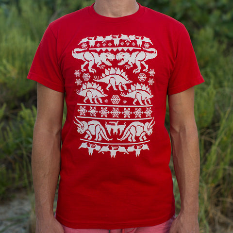 Ugly Dinosaur Sweater T-Shirt (Mens)