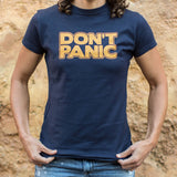 Don't Panic T-Shirt (Ladies)
