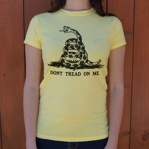 Don't Tread On Me T-Shirt (Ladies)