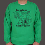 Ferocious And Herbivorous Sweater (Mens)