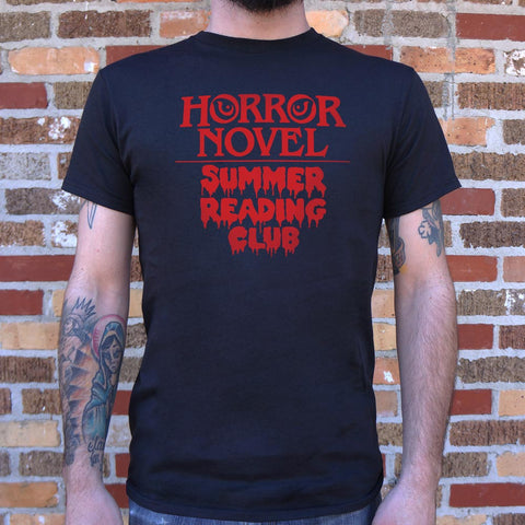 Horror Novel Summer Reading Club T-Shirt (Mens)