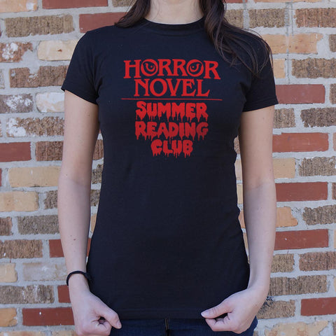 Horror Novel Summer Reading Club T-Shirt (Ladies)