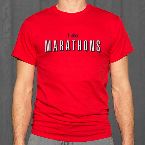 I Do Marathons T-Shirt (Mens)