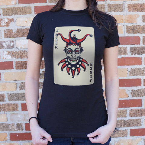 Joker Card T-Shirt (Ladies)