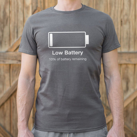 Low Battery T-Shirt (Mens)