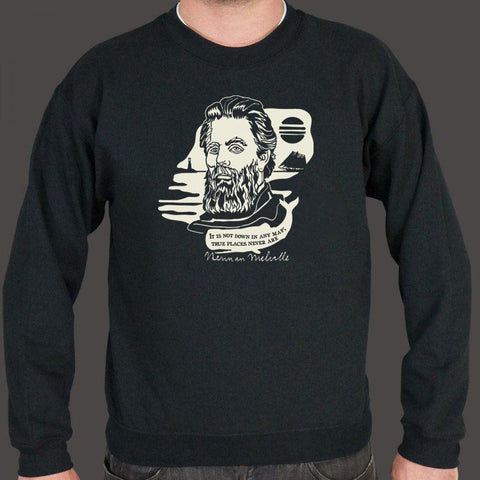 Herman Melville Quote Sweater (Mens)