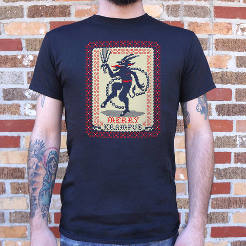 Merry Krampus T-Shirt (Mens)