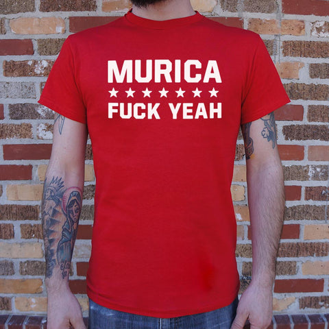 Murica Fuck Yeah T-Shirt (Mens)