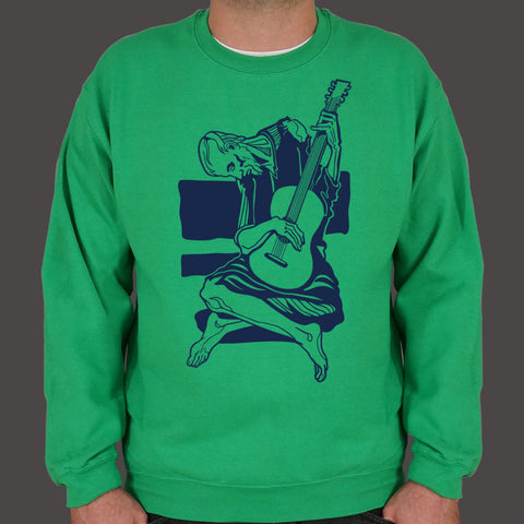 Old Guitarist Sweater (Mens)