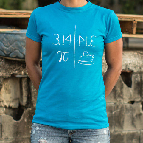 Pi Mirrors Pie T-Shirt (Ladies)