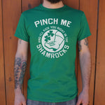 Pinch Me Shamrocks T-Shirt (Mens)