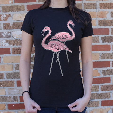 Pink Flamingos T-Shirt (Ladies)