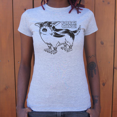 Porgi Corgi T-Shirt (Ladies)