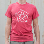 Rock Paper Scissors Lizard Spock T-Shirt (Mens)