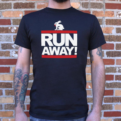 Run Away Rabbit T-Shirt (Mens)