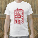 Sasquatch Milk Carton T-Shirt (Mens)