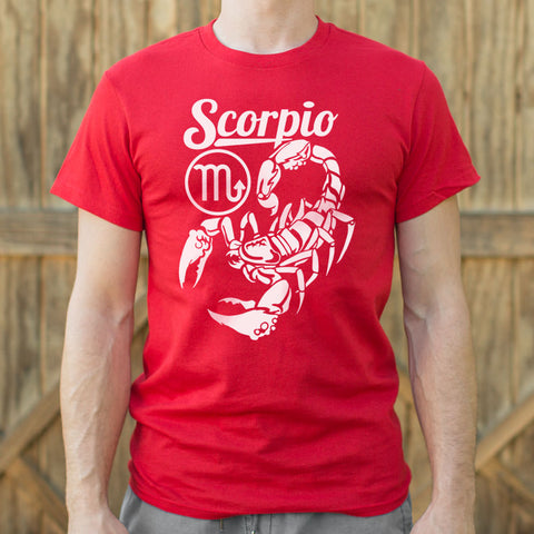 Scorpio Zodiac T-Shirt (Mens)