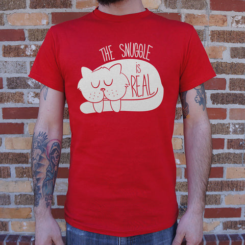 The Snuggle Is Real T-Shirt (Mens)