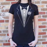 Tuxedo T-Shirt (Ladies)