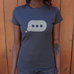 Typing Bubble T-Shirt (Ladies)