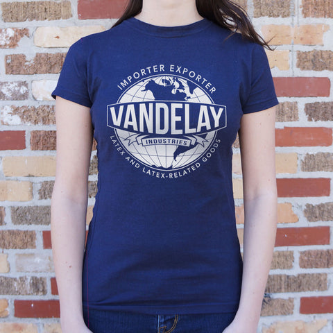 Vandelay Industries Latex And Latex-Related Goods T-Shirt (Ladies)