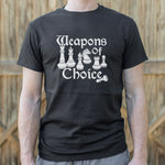 Weapons Of Choice Chess T-Shirt (Mens)